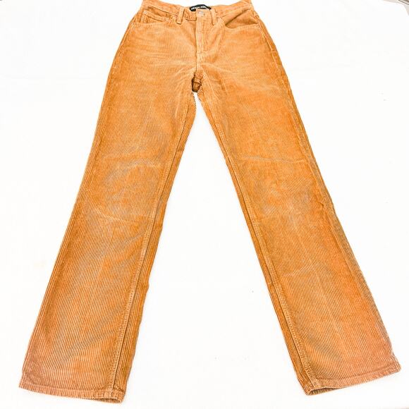Denim Forum The Joni High Rise Loose Corduroy Style Pants Size 24 x 30L - Picture 2 of 10